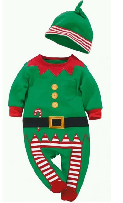 Baby Santa Outfit Christmas Costume